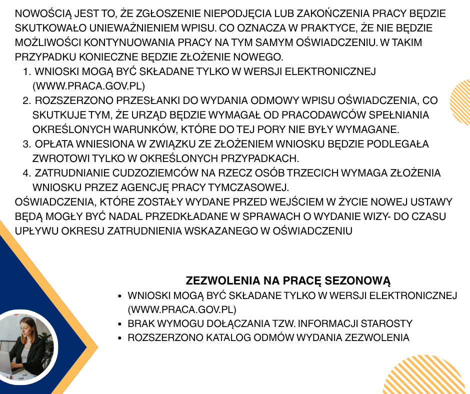 istotne zmiany