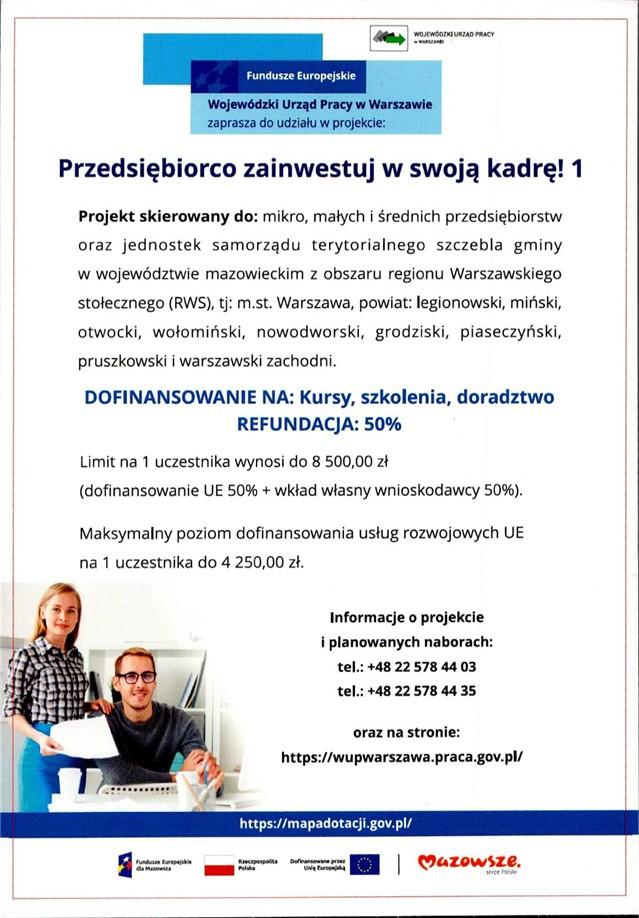 Informacja o projektach
