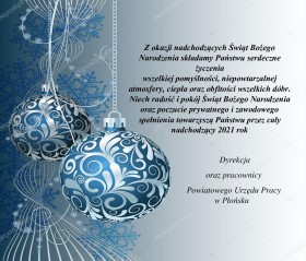 Zdjęcie artykułu Z okazji nadchodzących Świąt Bożego Narodzenia składamy Państwu serdeczne życzenia